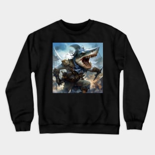 Shark Pirate Crewneck Sweatshirt